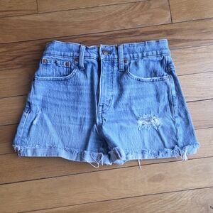 Madewell Denim Blue Women's Shorts Size 26